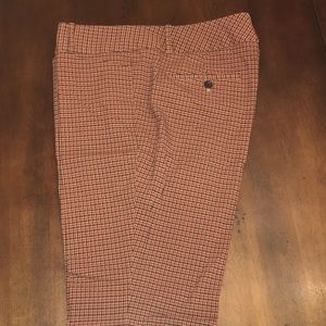 Plaid exact stretch pants - The Limited 16